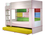17003P 3 Layer Bunk Bed